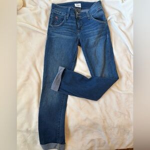 Hudson Jeans Women's Straight Leg in Deep Blue